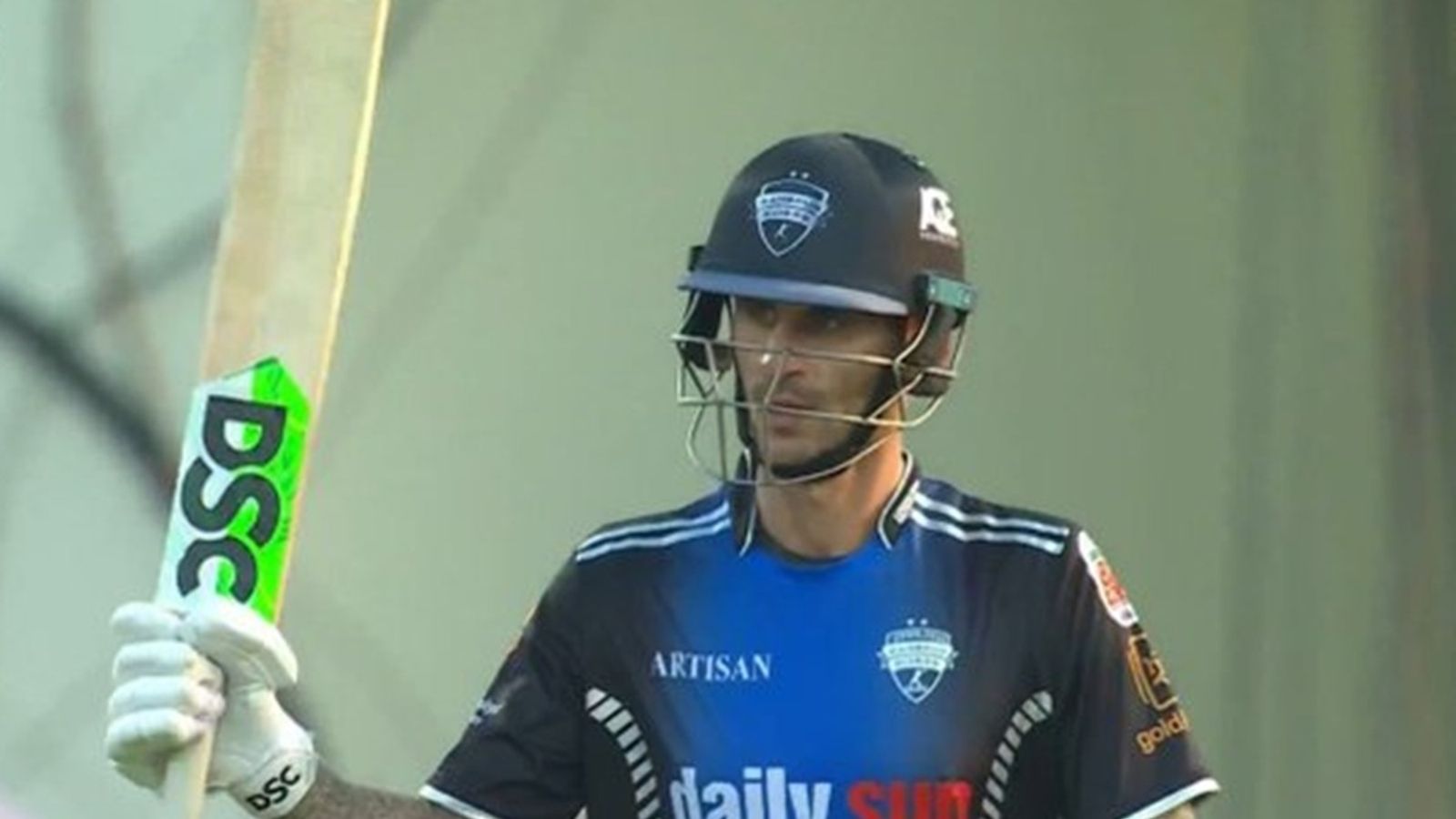 Smashed unbeaten 86 vs India in T20 WC 2022 semifinal, former England opener who pulled out of IPL smashes match-winning 113 Alex Hales celebrates after reaching fifty in BPL clash.