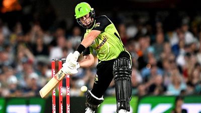 41-year-old assistant coach comes out of retirement to replace injured players, play explosive cameo knock Dan Christian in frame