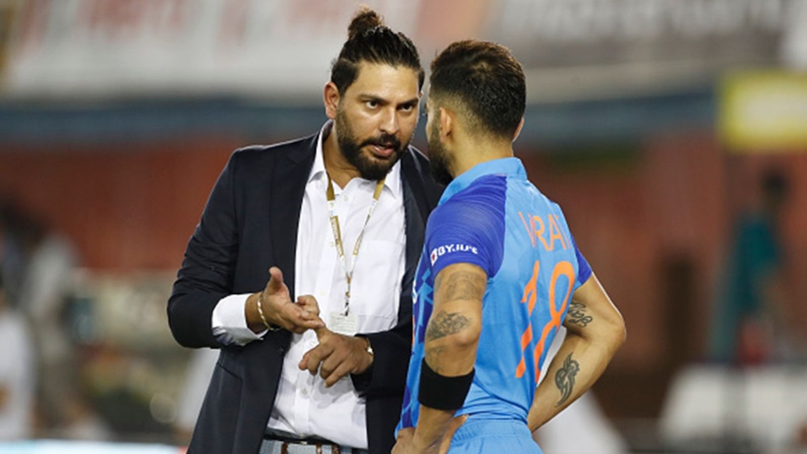 'Easy to criticise, supporting them is very difficult': Yuvraj Singh's answer to harsh criticism of captain Rohit Sharma, coach Gautam Gambhir and Virat Kohli Virat Kohli of India and Yuvraj Singh prior to game one of the T20I series between India and Australia at Punjab Cricket Association Stadium on September 20, 2022 in Mohali.