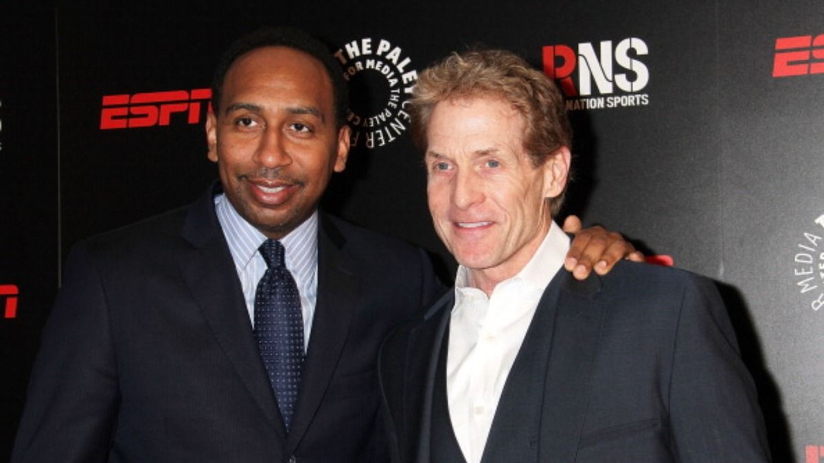 Stephen A Smith breaks silence on Lawsuit filed by Noushin Faraji against Fox's Skip Bayless says, 'He’s one of the cheapest people but...' Stephen A Smith and Skip Bayless in the frame