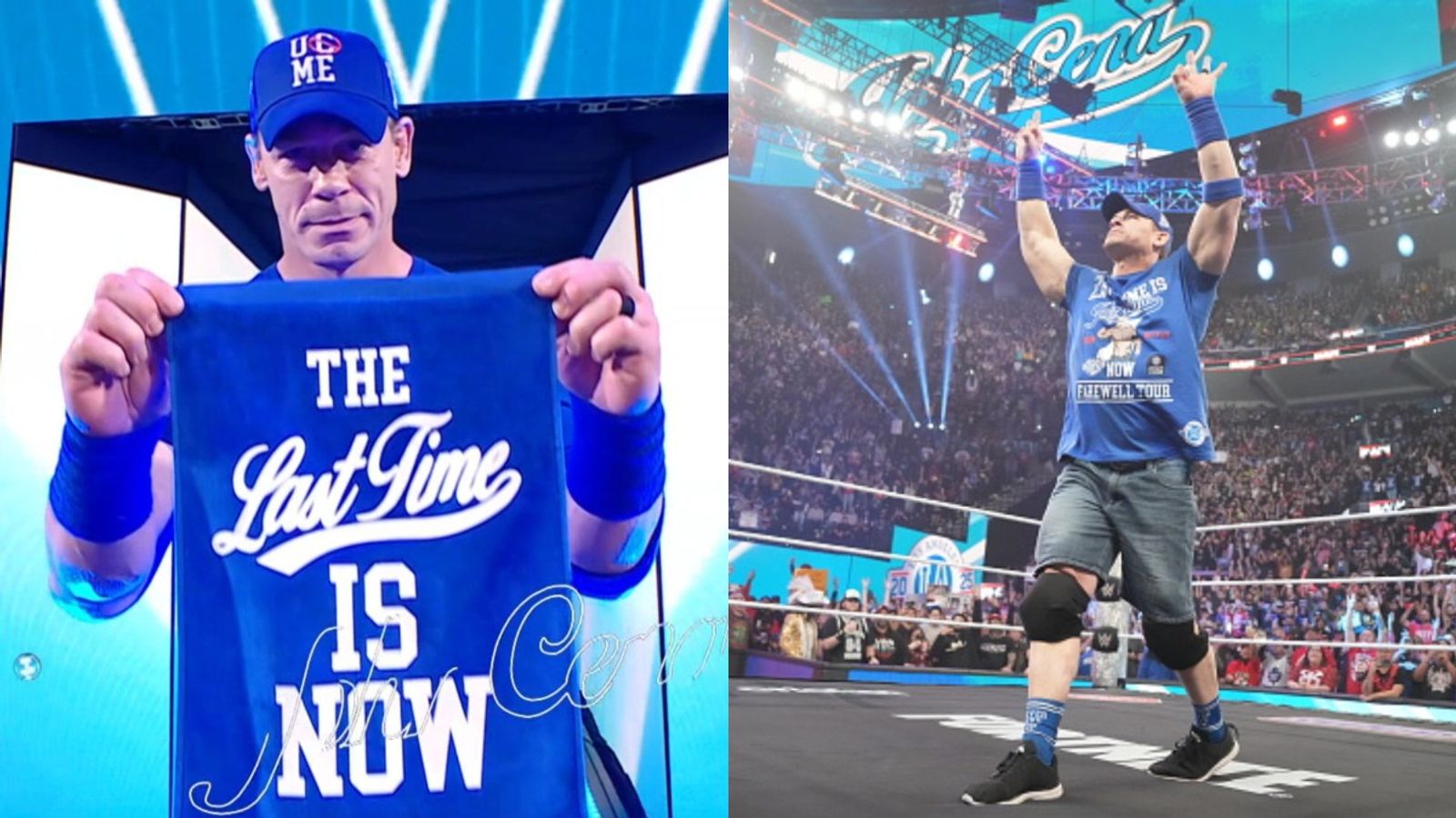 John Cena makes a major announcement on WWE Raw's Netflix Debut , all set to compete at this event as he kicks off his retirement tour John Cena in the frame