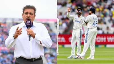 'If there's a gap for them, I think they should...': Ravi Shastri's massive advice for struggling Rohit Sharma and Virat Kohli after Border-Gavaskar Trophy 2024-25 Ravi Shastri along with Rohit Sharma and Virat Kohli