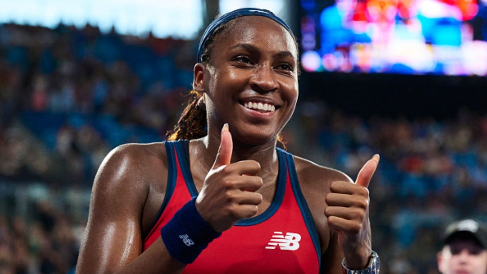 Coco Gauff trades tennis for basketball in her journey into entrepreneurship Coco Gauff in the frame
