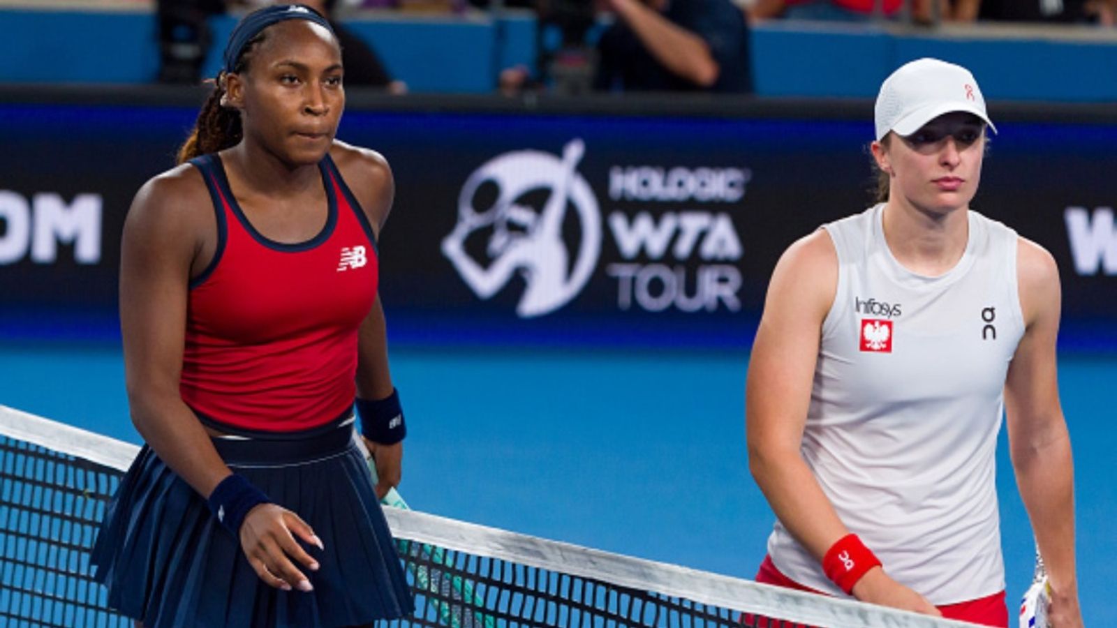 Australian Open 2025: Coco Gauff evaluates her rivalry against Iga Swiatek Coco Gauff and Iga Swiatek in the frame
