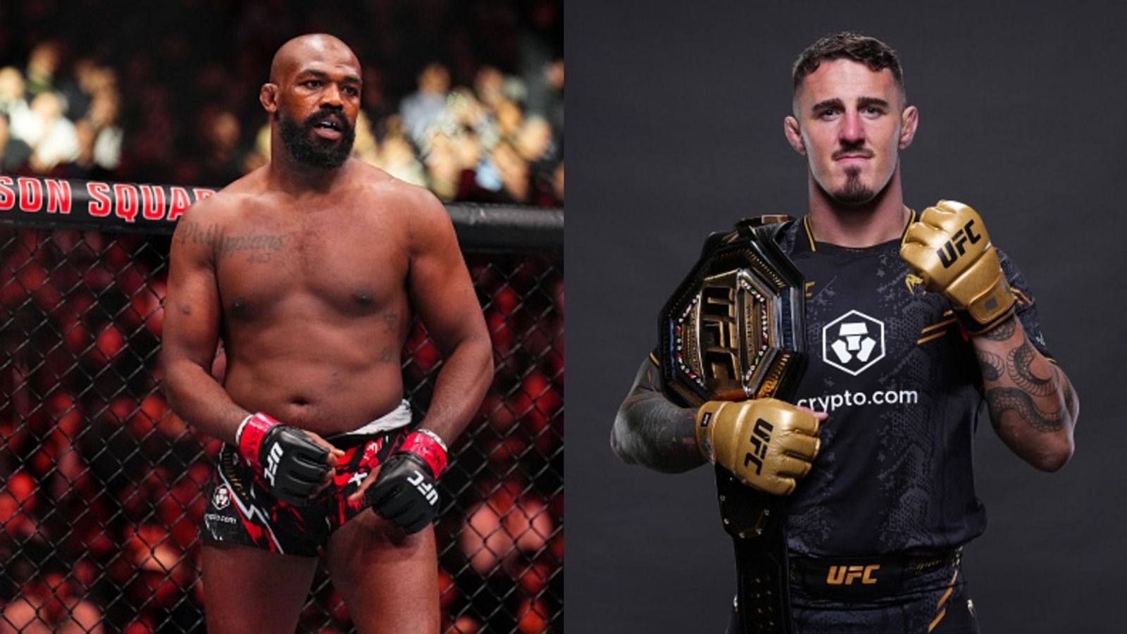 Jon Jones' former rival shares bold prediction ahead of clash with Tom Aspinall Jon Jones, Tom Aspinall in the frame