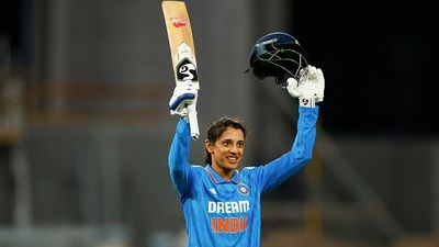 Smriti Mandhana creates history after reaching epic milestone during 1st ODI against Ireland Smriti Mandhana in frame