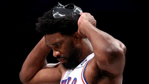 Joel Embiid Injury Report: Will the star center mark his return tonight in 76ers vs Pelicans game? Joel Embiid in the frame.