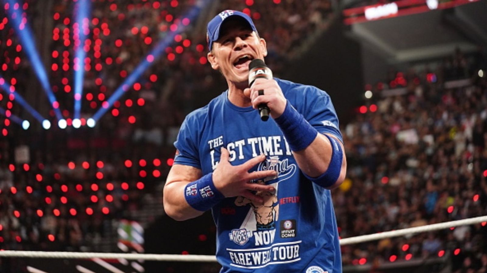 John Cena shares his pick for WWE's greatest in-ring performer, "he takes care of all the loose ends" John Cena in the frame
