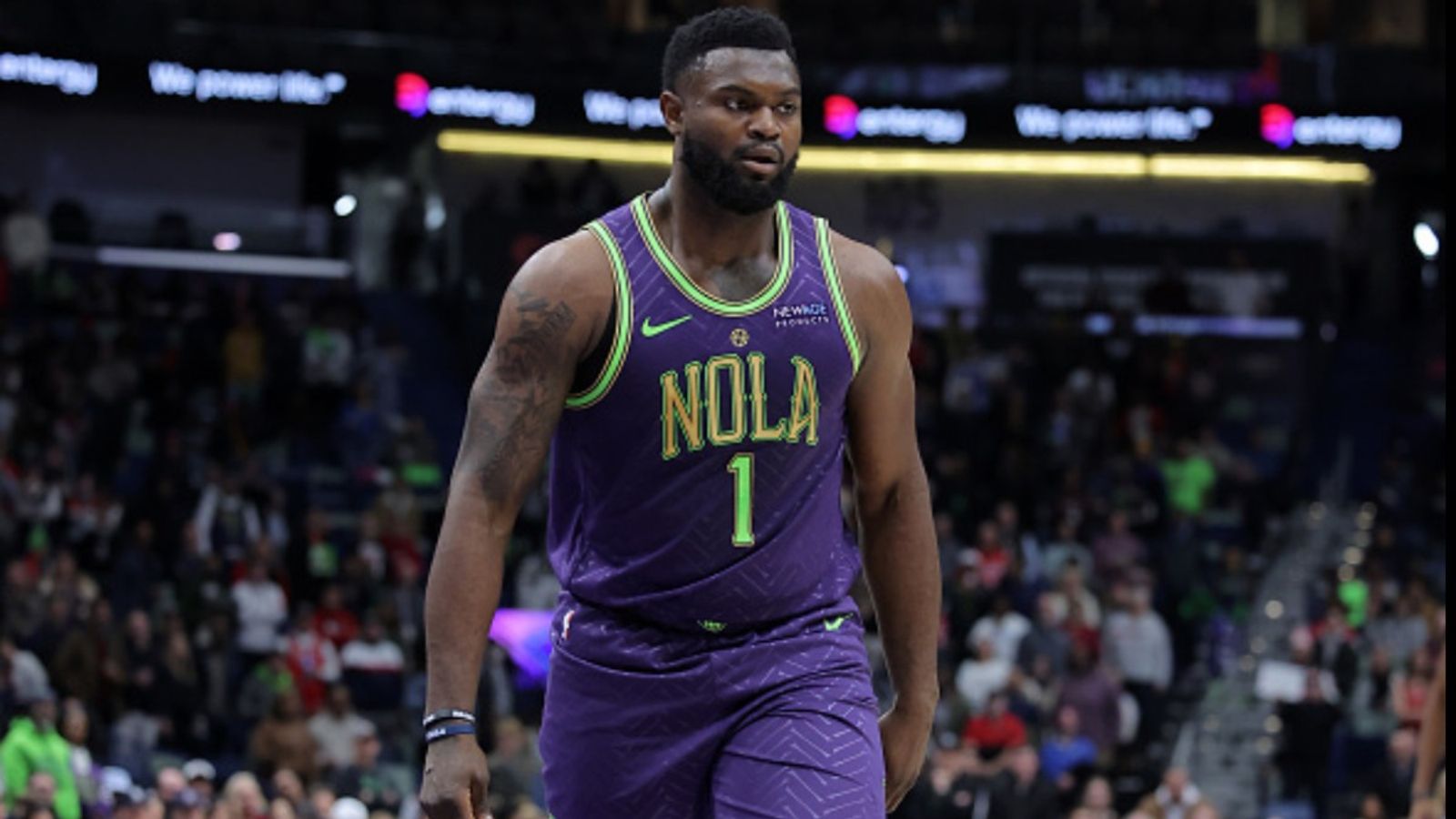 Zion Williamson Faces Suspension for Violating Pelicans’ Team Guidelines Zion Williamson in the frame