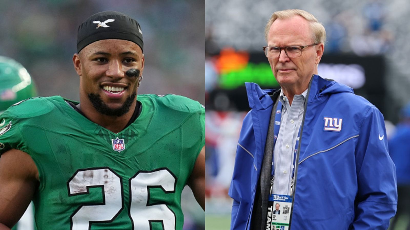 Saquon Barkley takes a sly dig at Giants Owner in a new viral commercial, He responds saying ,'very upset' Saquon Barkley takes a sly dig at Giants Owner in a new viral commercial, He responds saying ,'very upset'