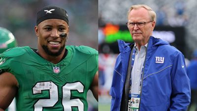 Saquon Barkley takes a sly dig at Giants Owner in a new viral commercial, He responds saying ,'very upset' Saquon Barkley and John Mara in the frame