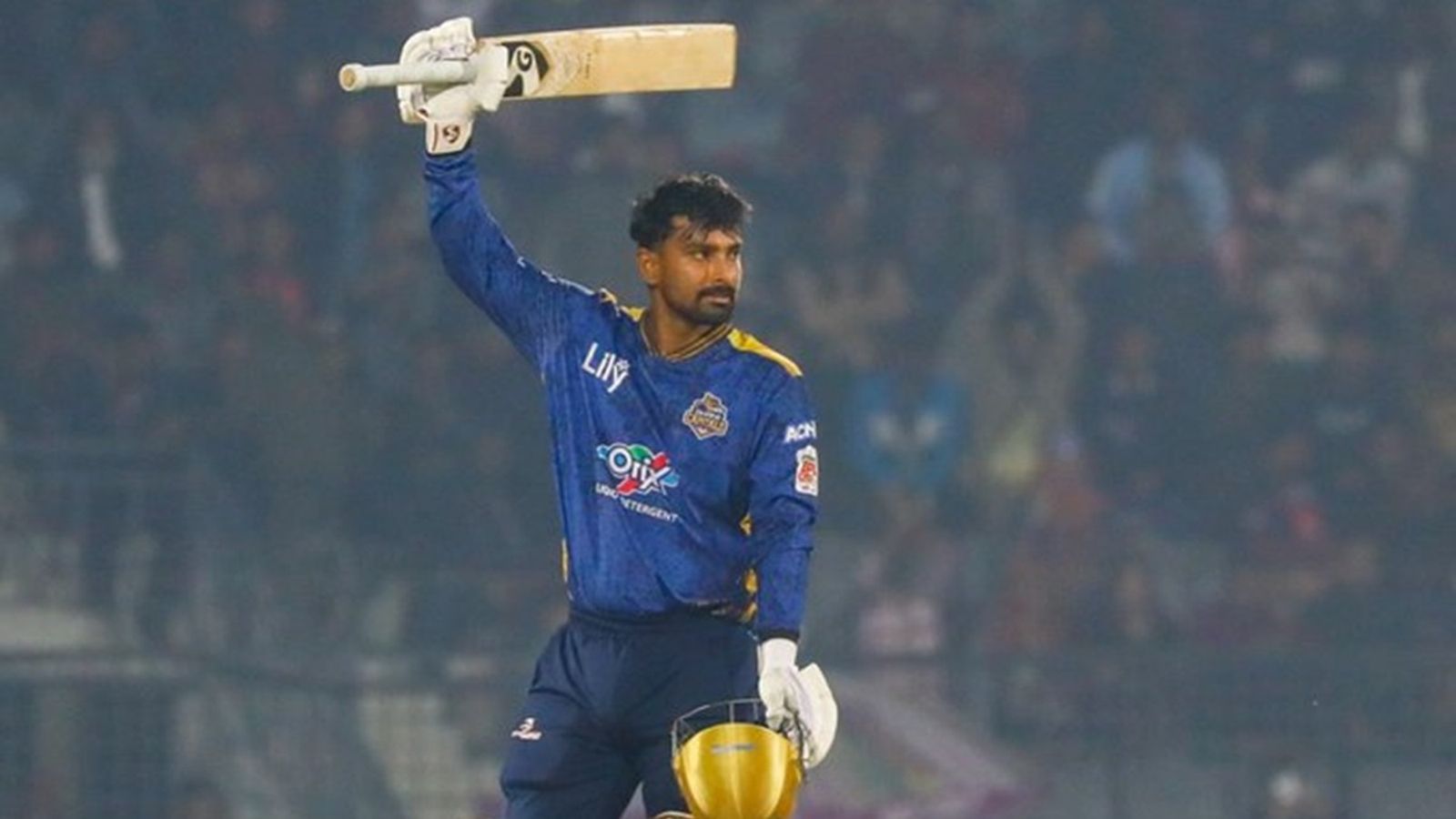 Hours after Champions Trophy 2025 snub, Litton Das smashes 55-ball 125 in BPL but remains humble and says 'there is nothing to prove to anyone' Litton Das celebrates his maiden T20 century in BPL.