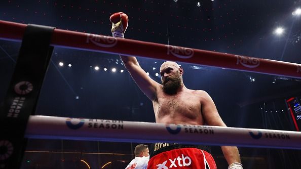 'I read some of this crap these guys who...': Frank Warren's Immediate Thoughts Following Tyson Fury's Shock Retirement Announcement Tyson Fury in the frame.