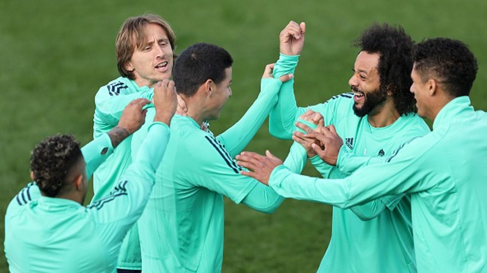 Former FIFA Golden Boot Winner and Champions League Double Winner with Real Madrid Makes Surprise Move to Mexican Side on Free Transfer Real Madrid players during a training session.