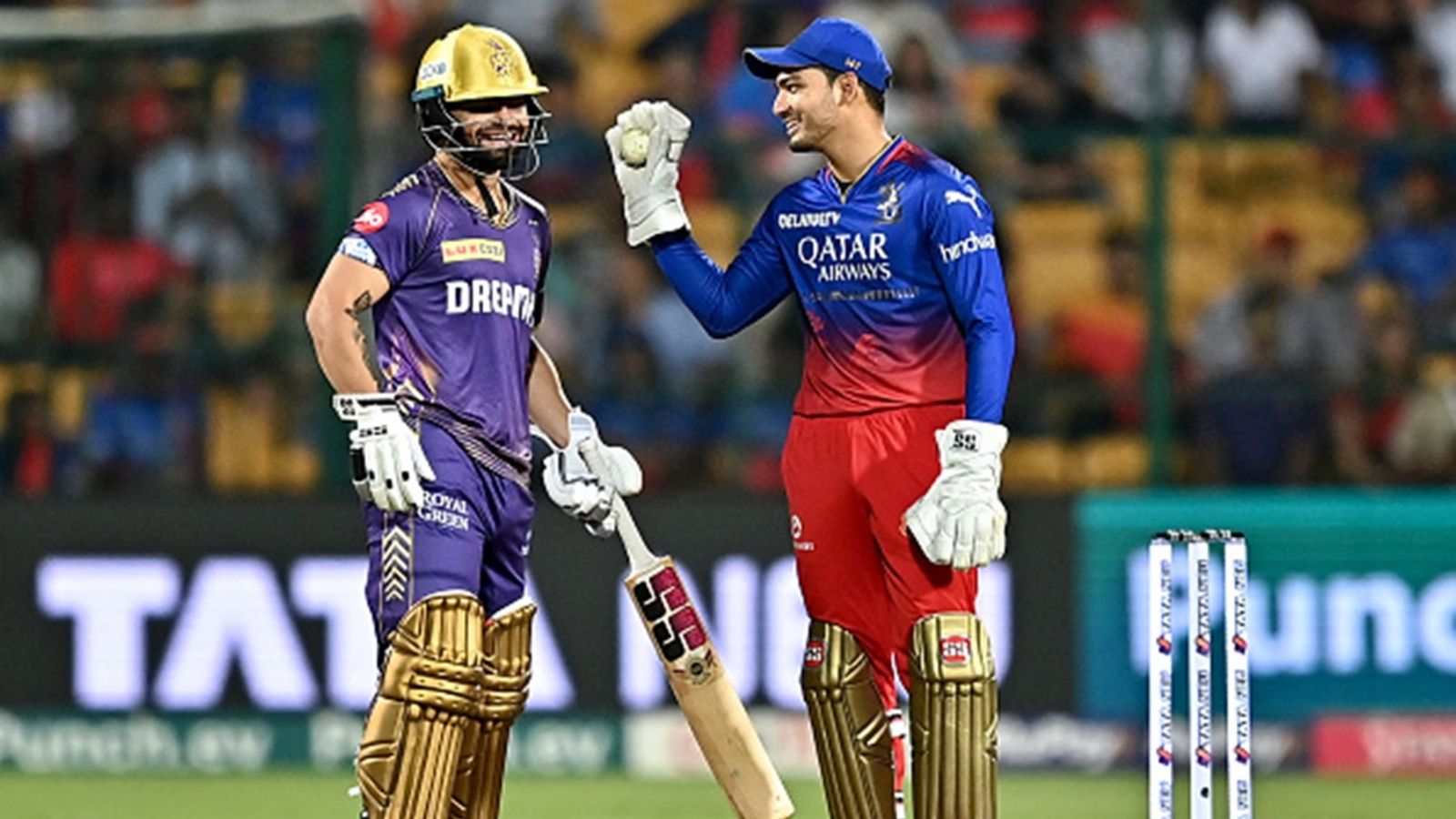 Gujarat Titans player in hot waters for skipping Delhi's Ranji camp to go for IPL net session, DDCA secretary says 'I don't know who gave him permission' KKR's Rinku Singh and former RCB wicketkeeper Anuj Rawat share a light-hearted moment during IPL 2024.