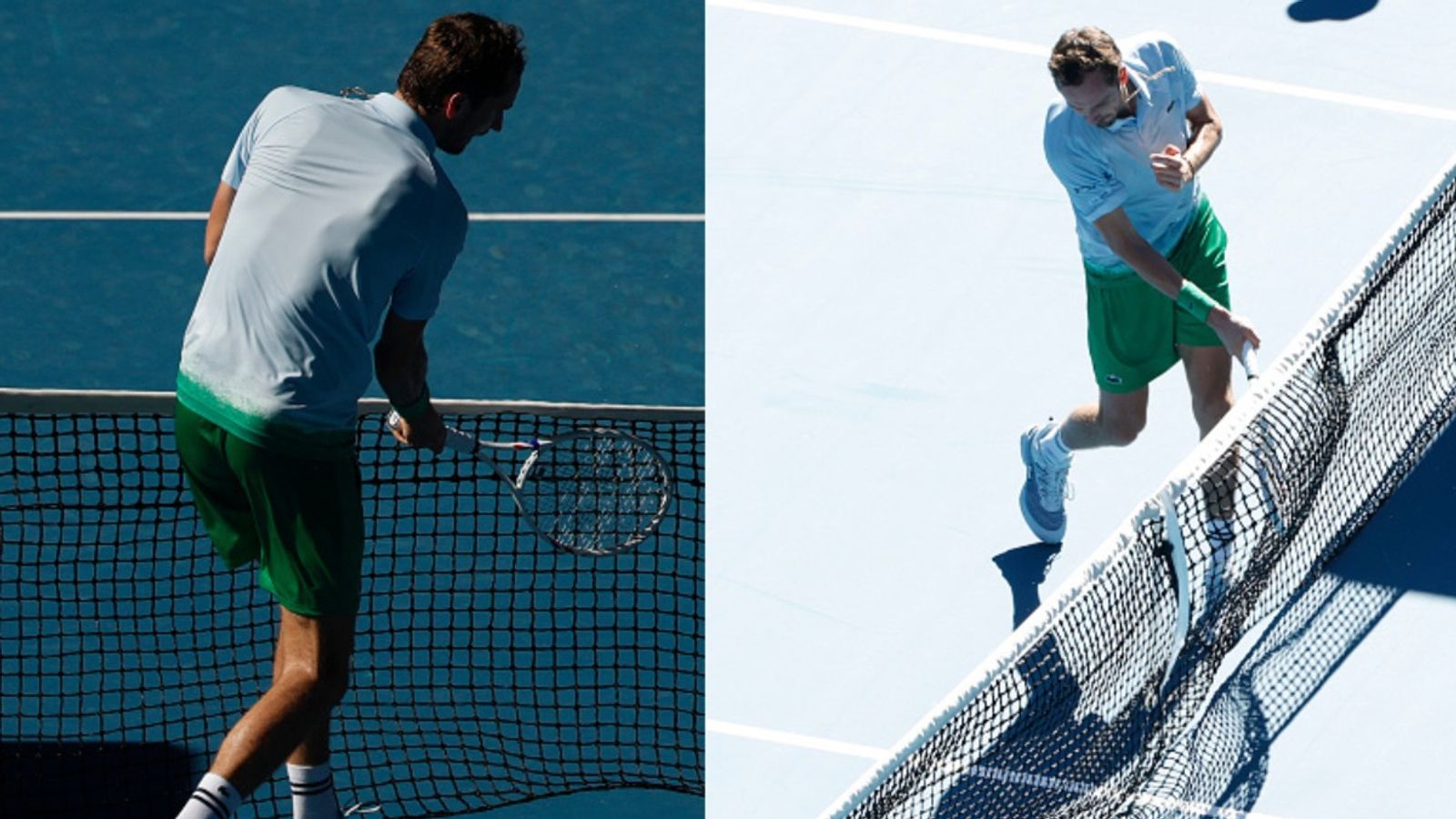 Australian Open 2025: Medvedev’s temper boils over as he smashes net camera in five-set thriller Daniil Medvedev in the frame