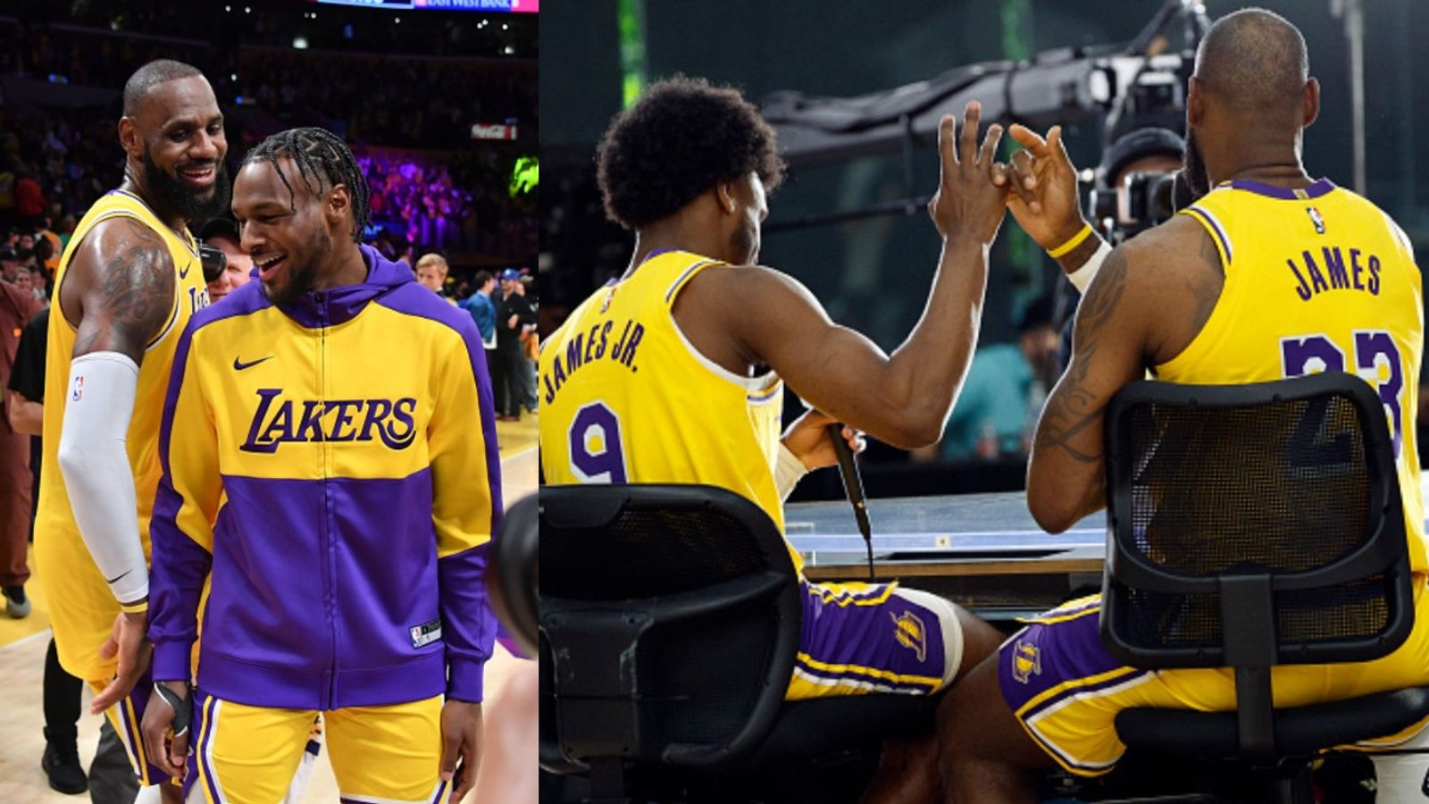 NBA Legend LeBron James reflects on being teammates with son Bronny James in Lakers says, 'It's been everything and more' NBA Legend LeBron James reflects on being teammates with son Bronny James in Lakers says, 'It's been everything and more'