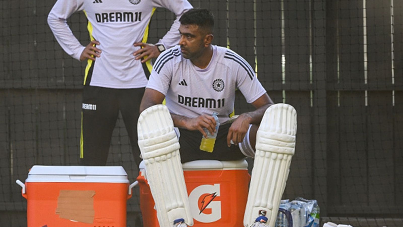 'Imagine if I want to play farewell Test but I do not deserve a place': R Ashwin says he didn't want people to ask why he isn't retiring Ravichandran Ashwin of India during an India training session at Adelaide Oval on December 05, 2024.