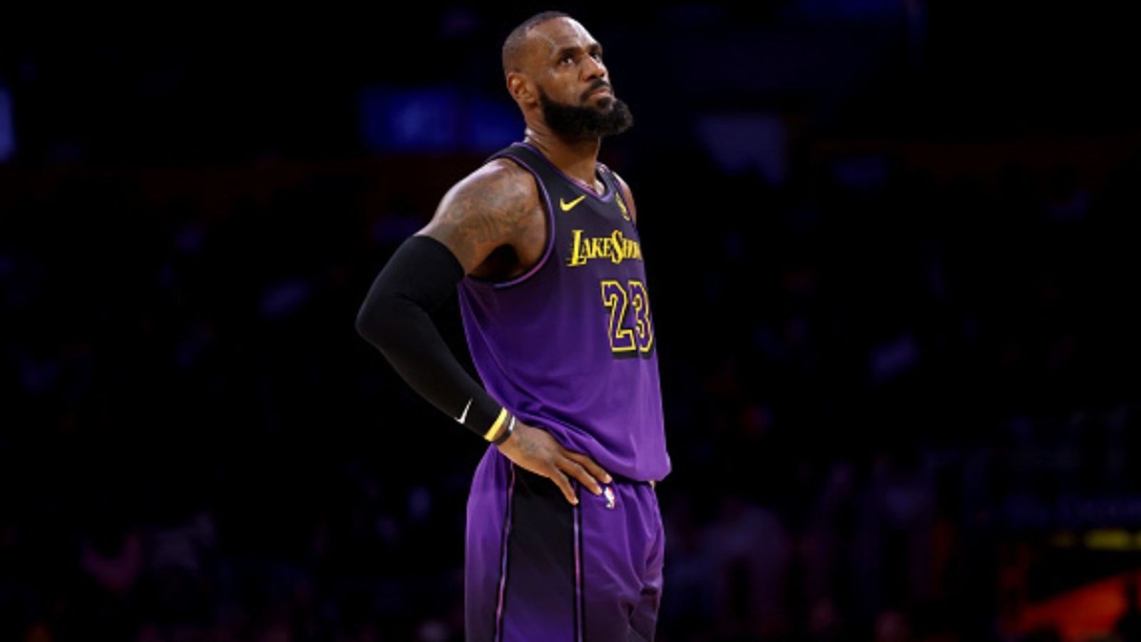 NBA reschedules games following postponements due to wildfires and severe weather LeBron James in the frame