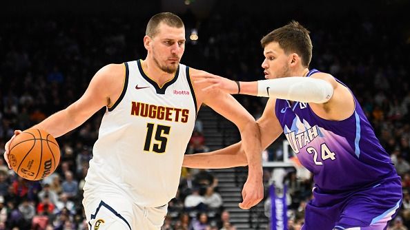 Unstoppable Nikola Jokic Leaves LeBron James and Michael Jordan Behind to Achieve Massive Milestone During Nuggets' Flawless Victory Over Mavericks Nikola Jokic in the frame.