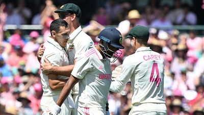 'Pat Cummins had a great series, but he struggled...': Not Travis Head, Ravichandran Ashwin names Australia star who cost India Test series Scott Boland celebrating his wicket of Mohammed Siraj