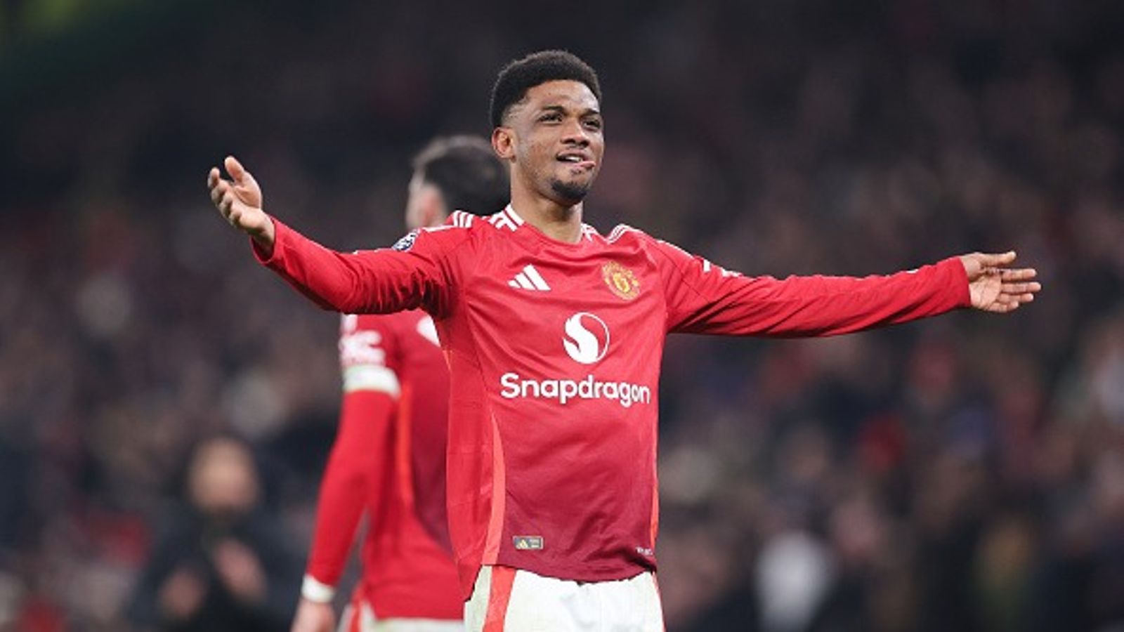 Amad Diallo Leaves Old Trafford in Complete Frenzy Against Southampton, Becomes First Manchester United Player to Score a Hattrick Since Cristiano Ronaldo Amad Diallo of Manchester United celebrates