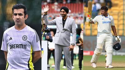 'If Sarfaraz Khan had done..you are the coach, you could have...': Harbhajan Singh's direct message to Gautam Gambhir over dressing room leaks Gautam Gambhir along with Harbhajan Singh and Sarfaraz Khan