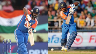 Sunil Gavaskar reveals why Rishabh Pant was picked over Sanju Samson in India's Champions Trophy squad, says '..that’s reason why he missed out' India's star batters Rishabh Pant (L) and Sanju Samson in frame