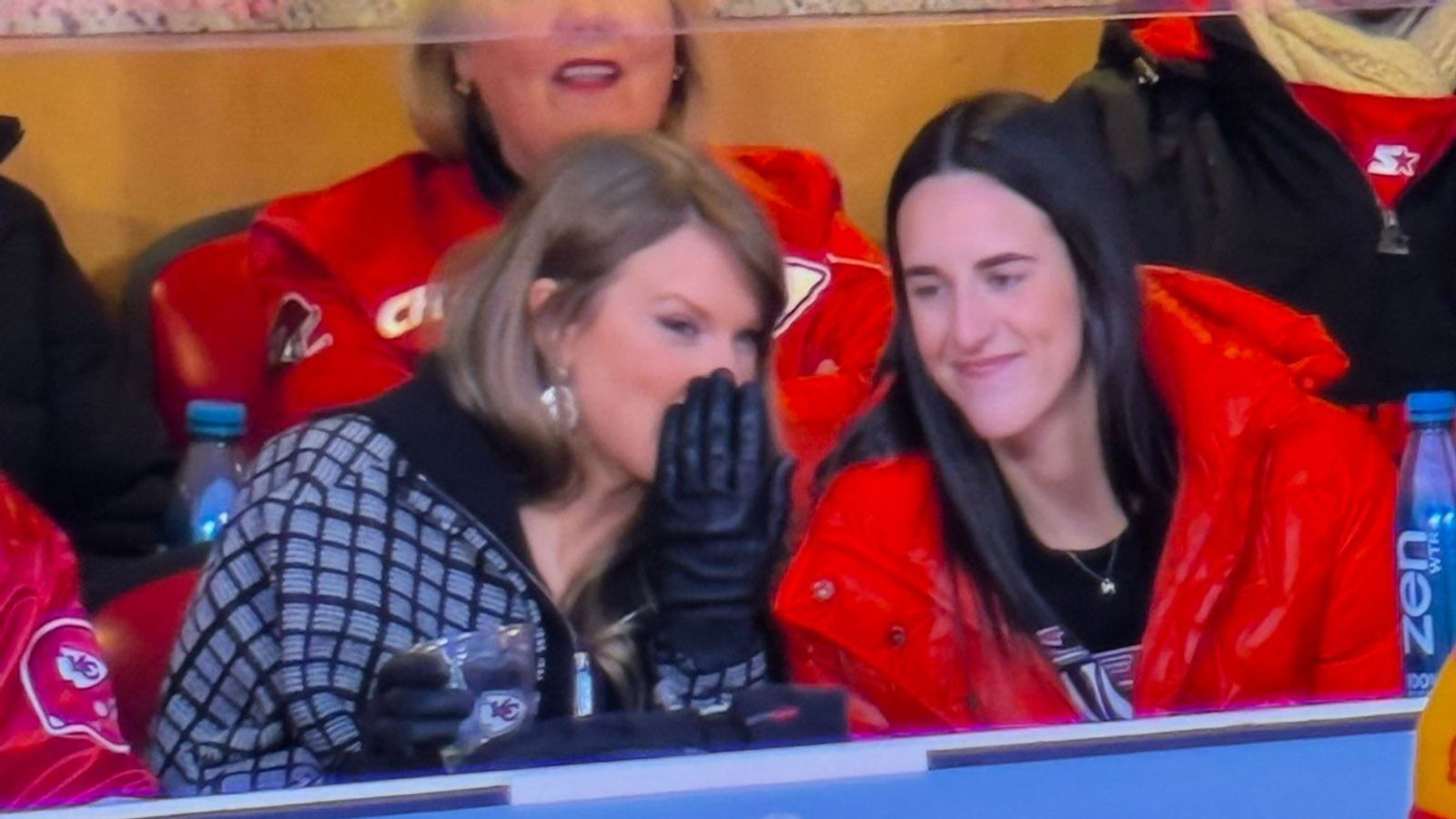 'Swiftie' WNBA Star Caitlin Clark joins Taylor Swift in her suite for Chiefs-Texans NFL showdown 'Swiftie' WNBA Star Caitlin Clark joins Taylor Swift in her suite for Chiefs-Texans NFL showdown