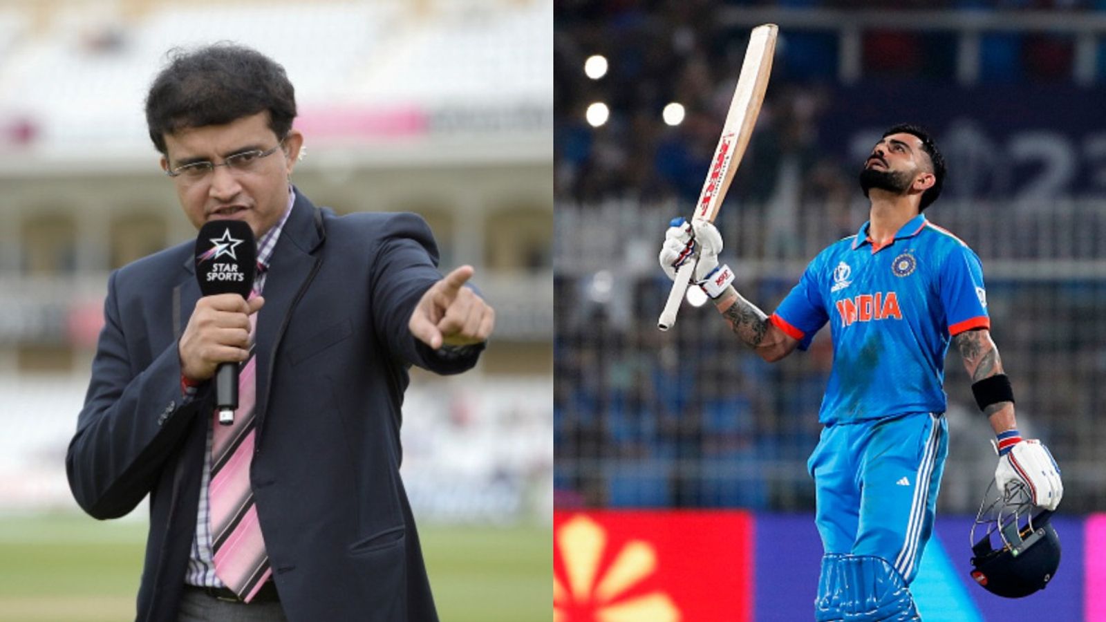 'Probably the greatest white-ball player the world has seen': Sourav Ganguly lauds Virat Kohli ahead of Champions Trophy 2025 Sourav Ganguly and Virat Kohli
