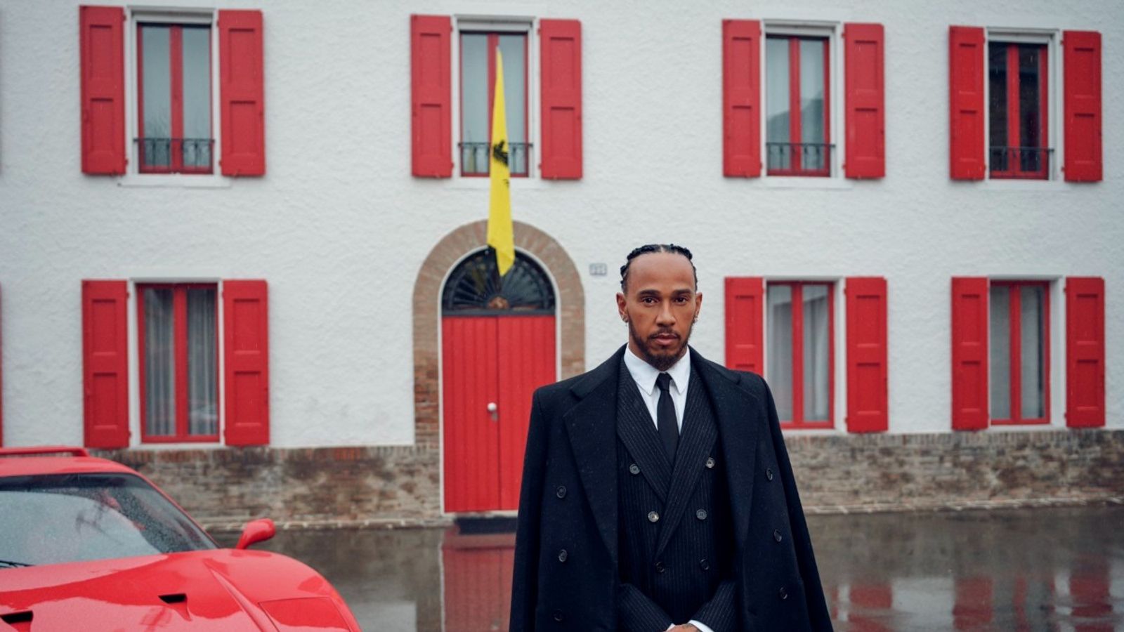 Lewis Hamilton's first Ferrari post had a subtle message for Max Verstappen, Here's what you missed Lewis Hamilton in the frame