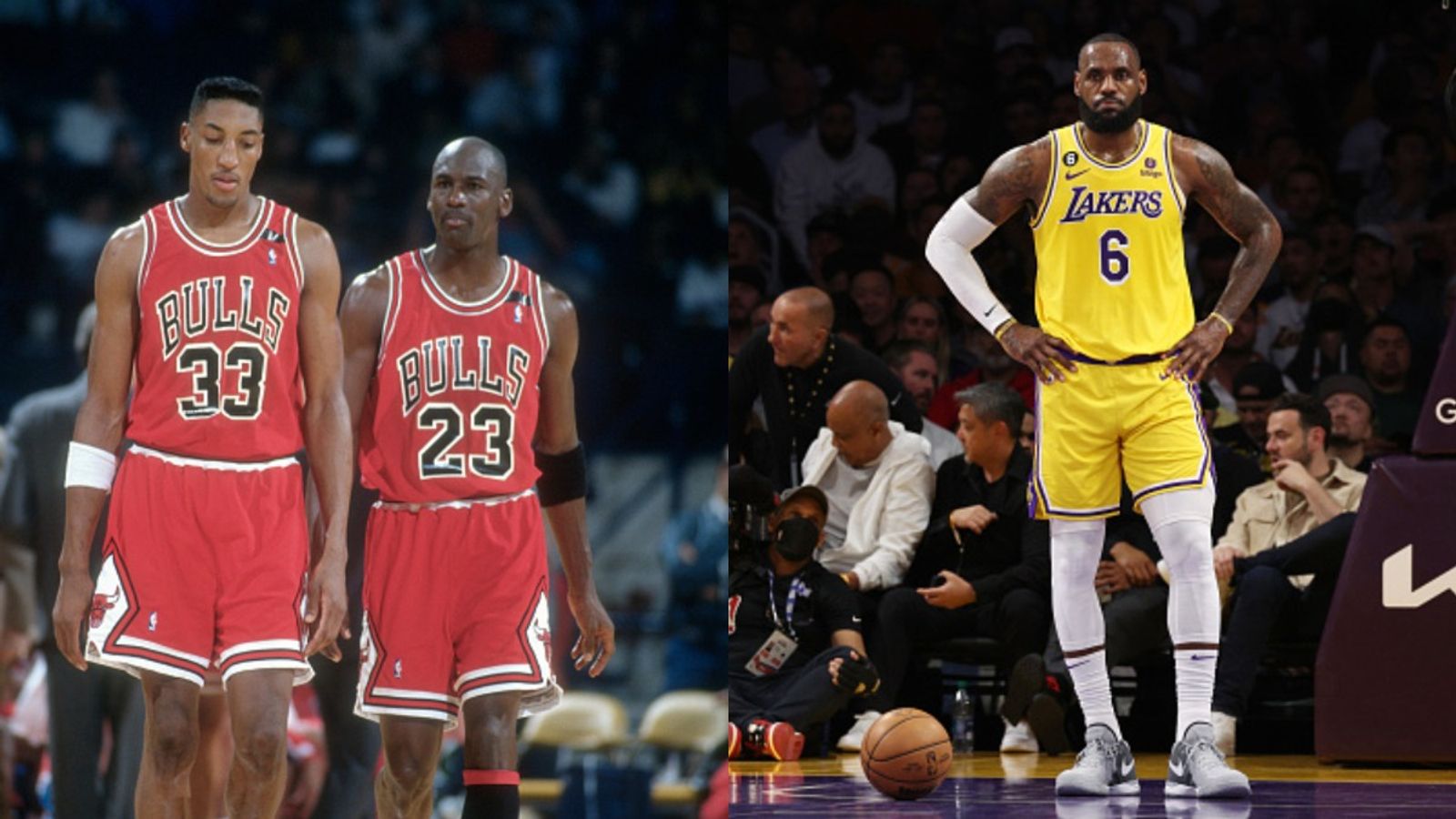 NBA Feud: Bulls 6x NBA Champion Accuses LeBron James of Selfish Play says, 'You want individual accolades' LeBron James, Michael Jordan and Scottie Pippen in the frame