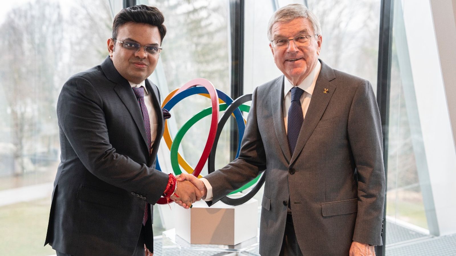 ICC chairman Jay Shah meets IOC President Thomas Bach ahead of Champions Trophy 2025: Check details ICC chairman Jay Shah and IOC President Thomas Bach