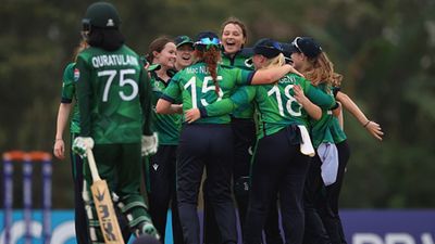 Ireland stun Pakistan with 13-run win to deliver knockout punch in Under-19 T20 World Cup 2025 Ireland players celebration