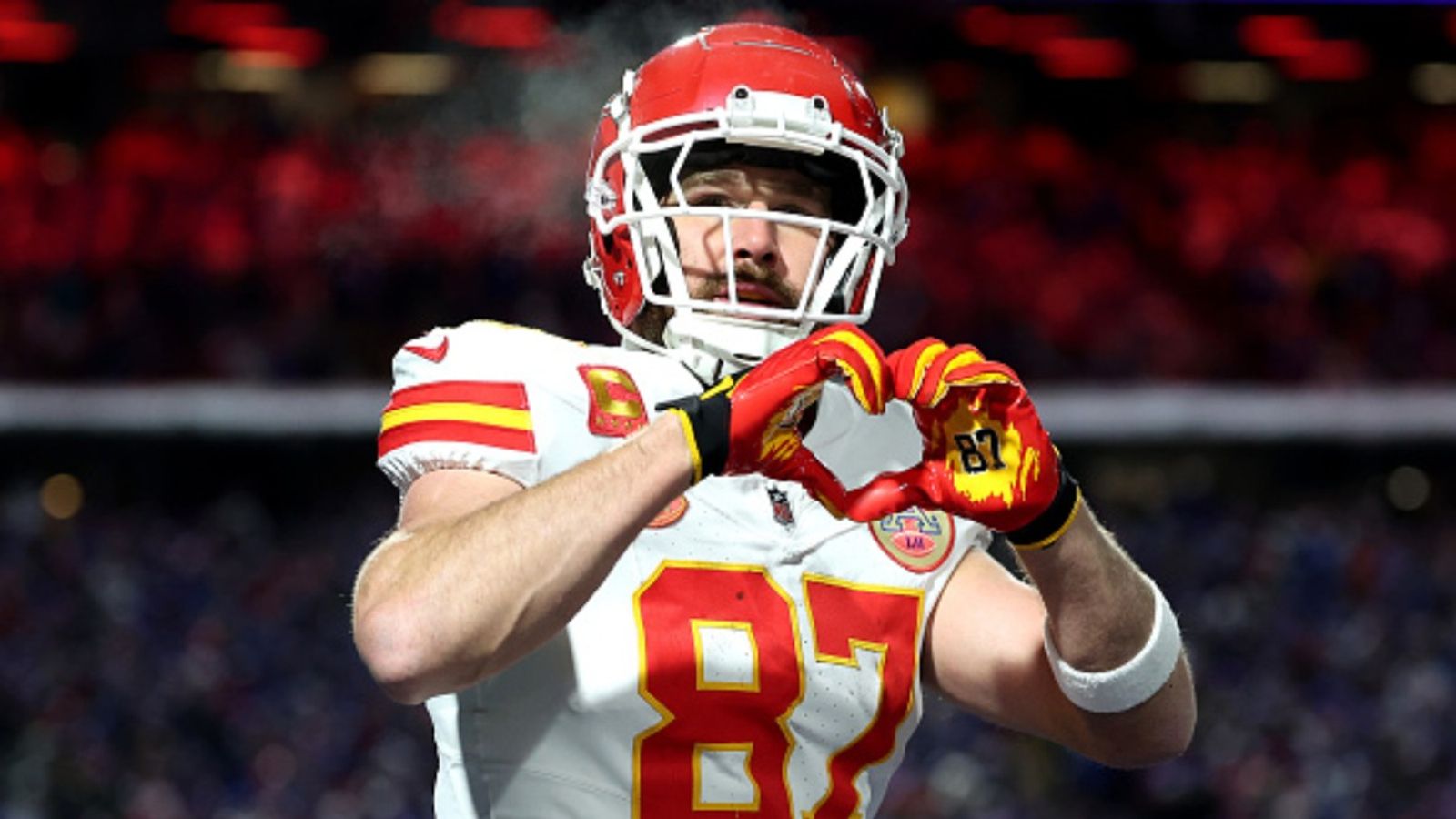 Chiefs TE Travis Kelce Ready For The Do-or-Die AFC Championship Battle Against Bills For The Super Bowl 49 Berth, Says 'It's gonna be a dog fight' Travis Kelce in the frame