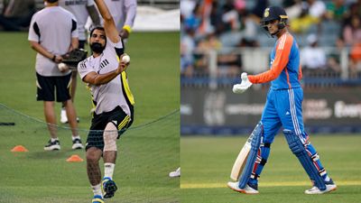 'It’s a better option keeping in mind...': Abhishek Sharma answers why Mohammed Shami didn't make India's playing XI In Kolkata Mohammed Shami and Abhishek Sharma