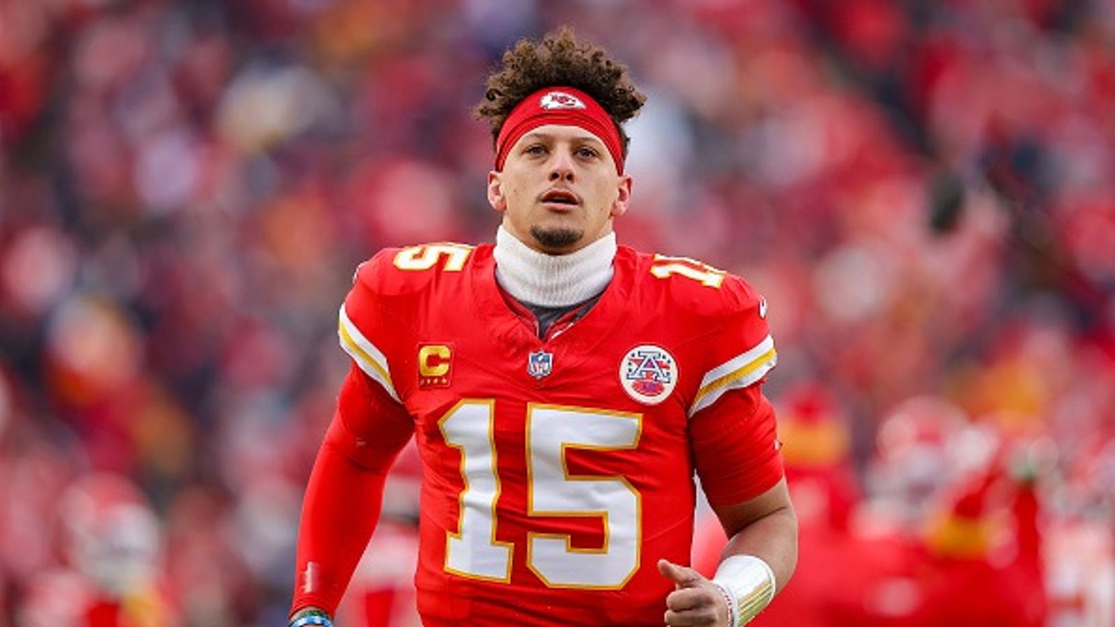 Why Patrick Mahomes is not nominated for the NFL MVP 2024 Award? Patrick Mahomes in the frame.