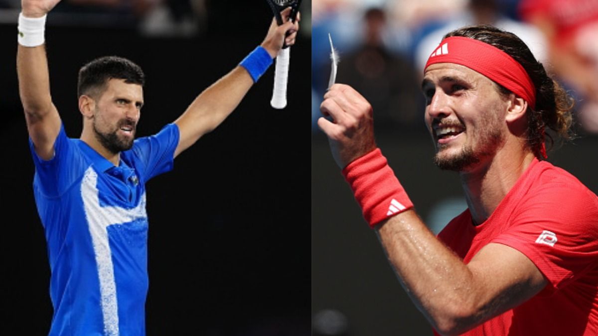 Novak Djokovic vs Alexander Zverev Live Streaming: How to watch the Australian Open 2025 semifinal in USA, UK, Australia, and India?