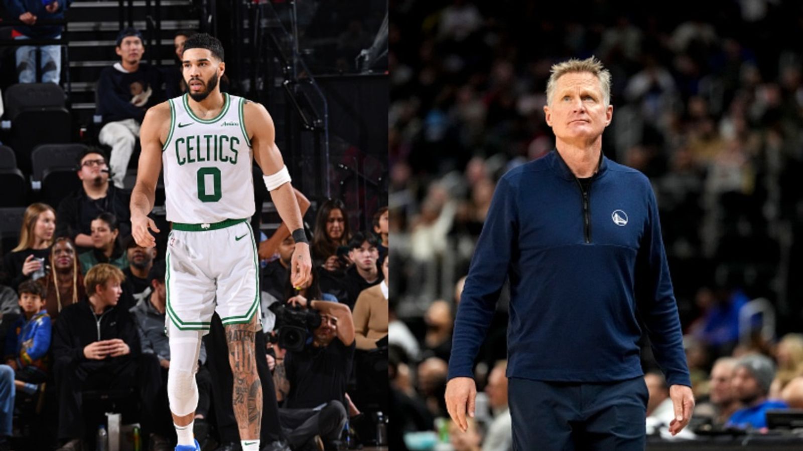 NBA veteran throws shade at Steve Kerr over his controversy involving Jayson Tatum Steve Kerr and Jayson Tatum in the frame
