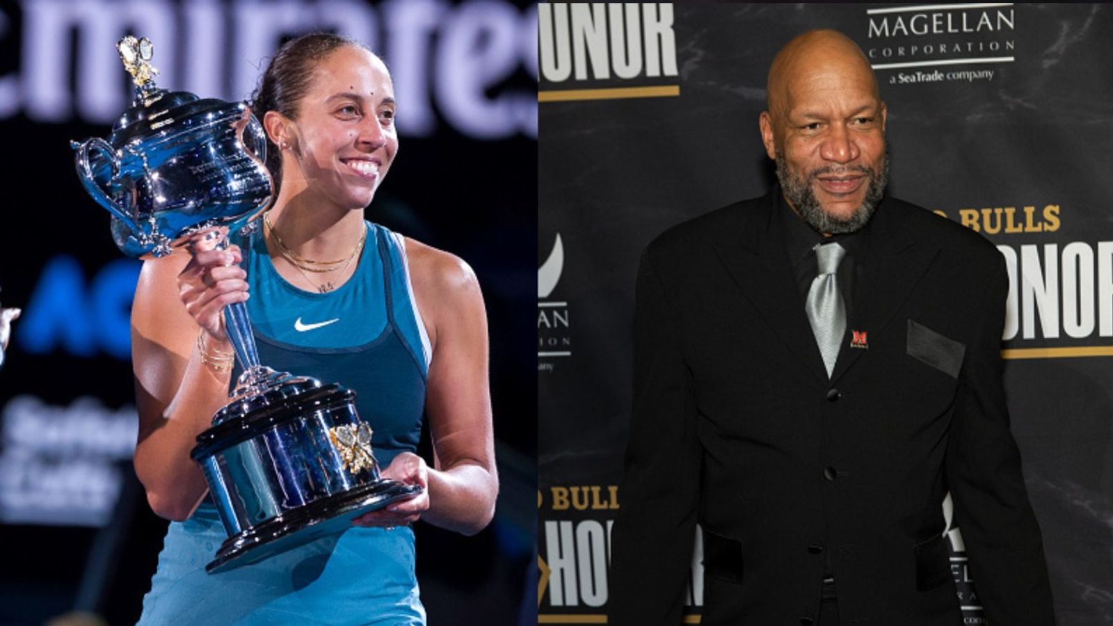 Michael Jordan's ex-teammate is in awe of Australian Open 2025 winner Madison Keys Madison Keys and Ron Harper in the frame