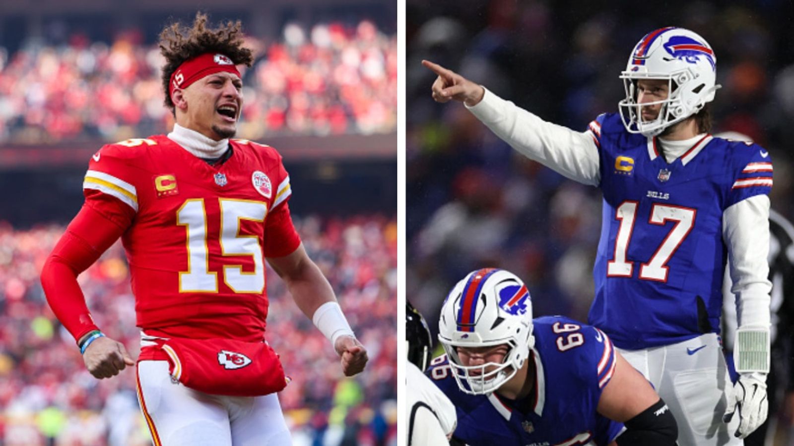 Kansas City Chiefs vs Buffalo Bills Live Streaming: How to watch the AFC Championship Game in USA, UK, Australia, Japan, Saudi Arabia, and India? Patrick Mahomes and Josh Allen in the frame.