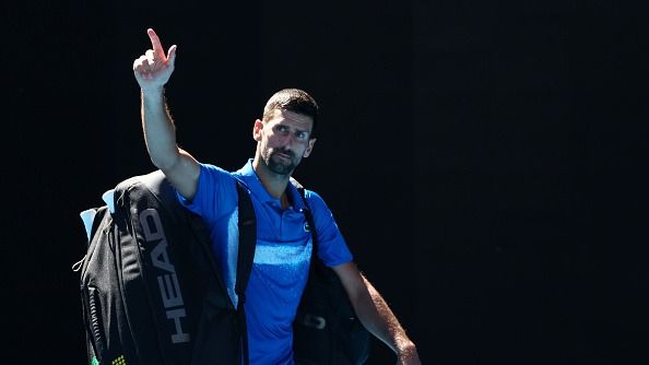 Novak Djokovic Silences Naysayers Who Casted Doubts on the Injury He Suffered During Australian Open 2025 Semifinal, 'For all the sports injury experts out there..' Novak Djokovic in the frame.