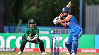 U-19 Women's T20 World Cup: India storm into semifinal after crushing Bangladesh by 8 wickets to notch 4th straight win in Super 6 India's Niki Prasad in action during the Group 1 Super Six match of the ICC Women's U19 T20 World Cup 2025 against Bangladesh