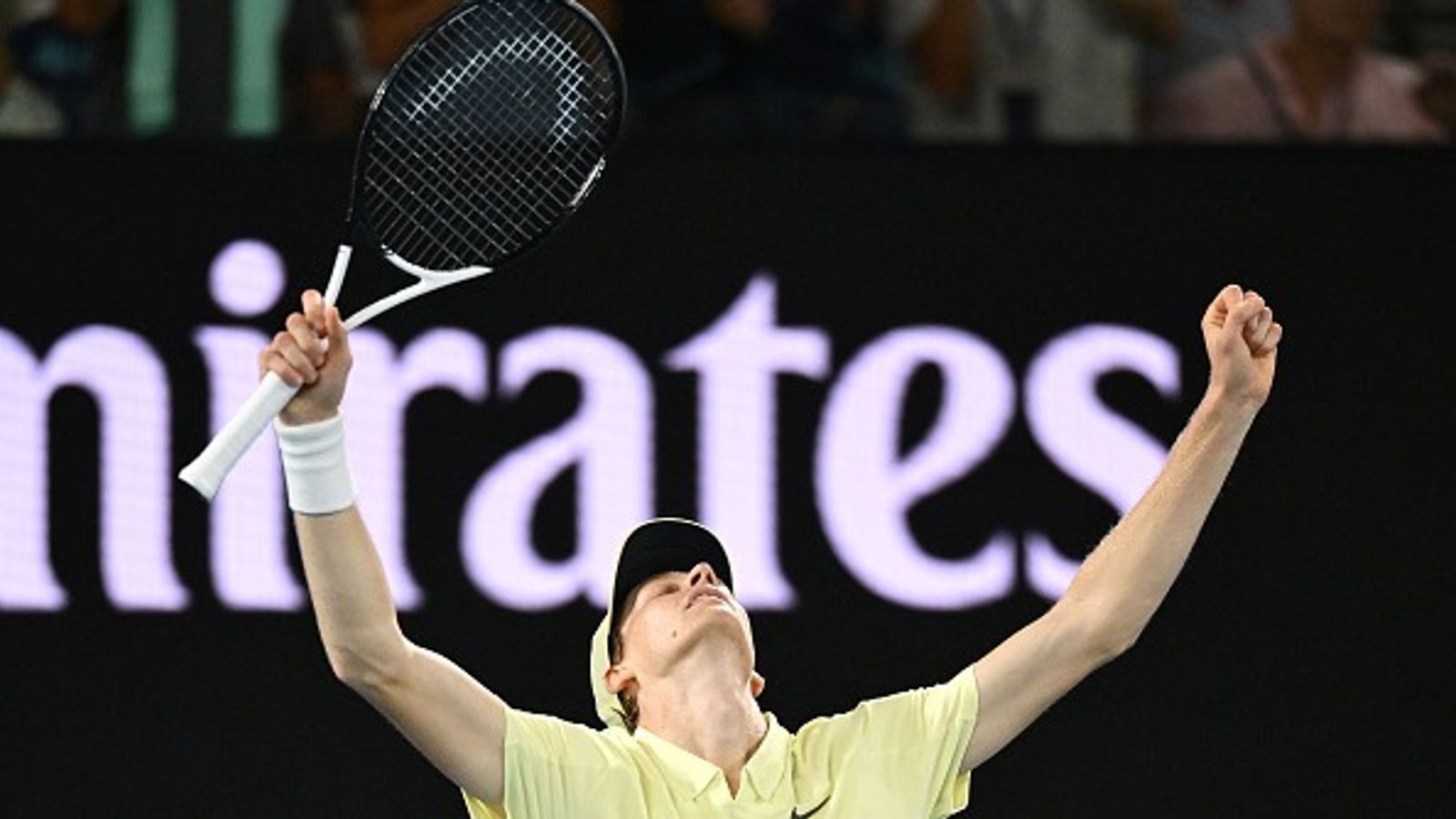 Jannik Sinner scripts history, becomes youngest to clinch multiple Australian Open titles since 1992 after crushing Alexander Zverev in final Italy's Jannik Sinner celebrates winning the championship point against Alexander Zverev of Germany in the Australian Open 2025 Men's Singles final