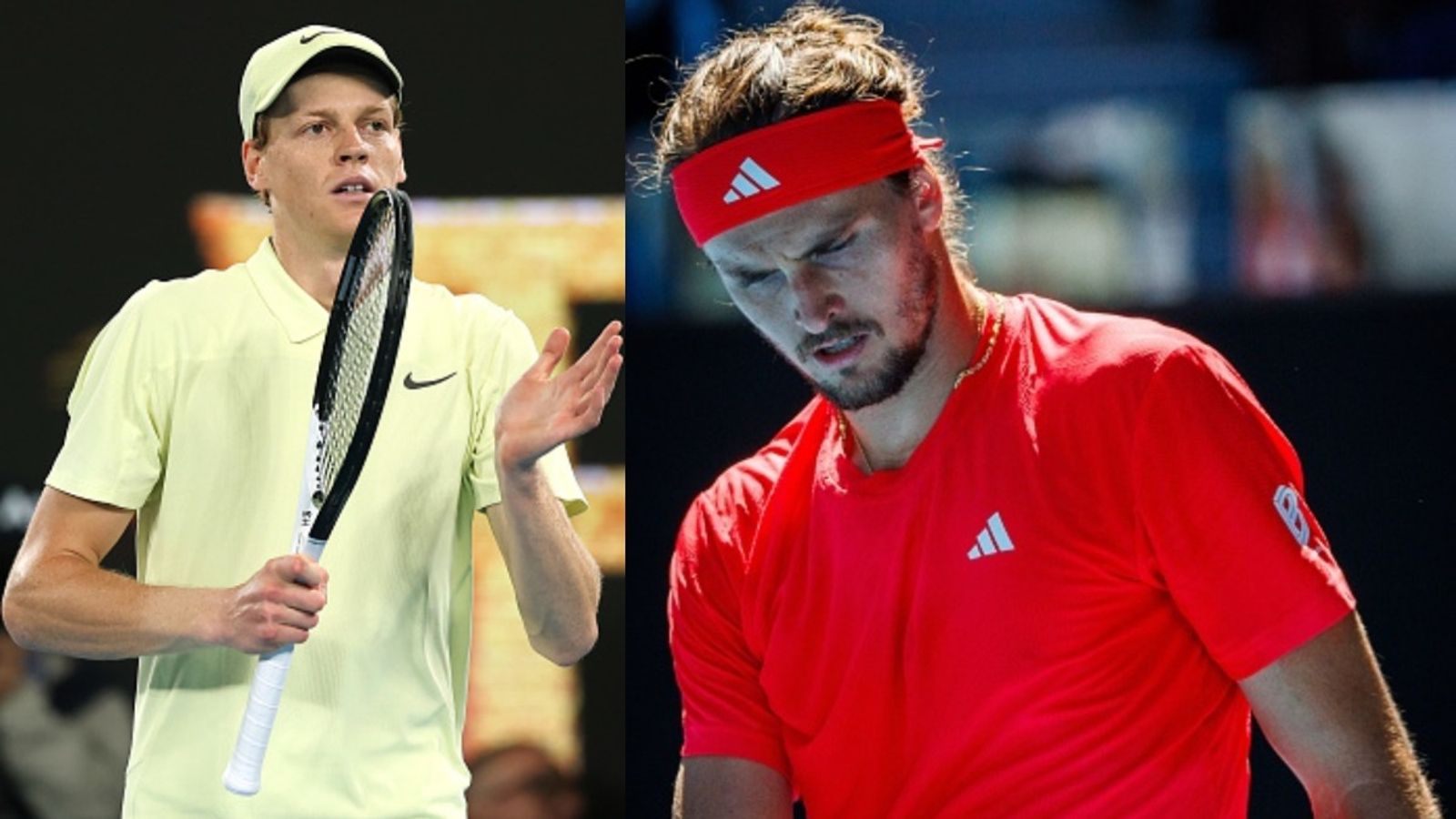 Watch: Jannik Sinner comforts emotional Alexander Zverev after clinching his second Australian Open title Jannik Sinner and Alexander Zverev at the Australian Open 2025 (via Getty)