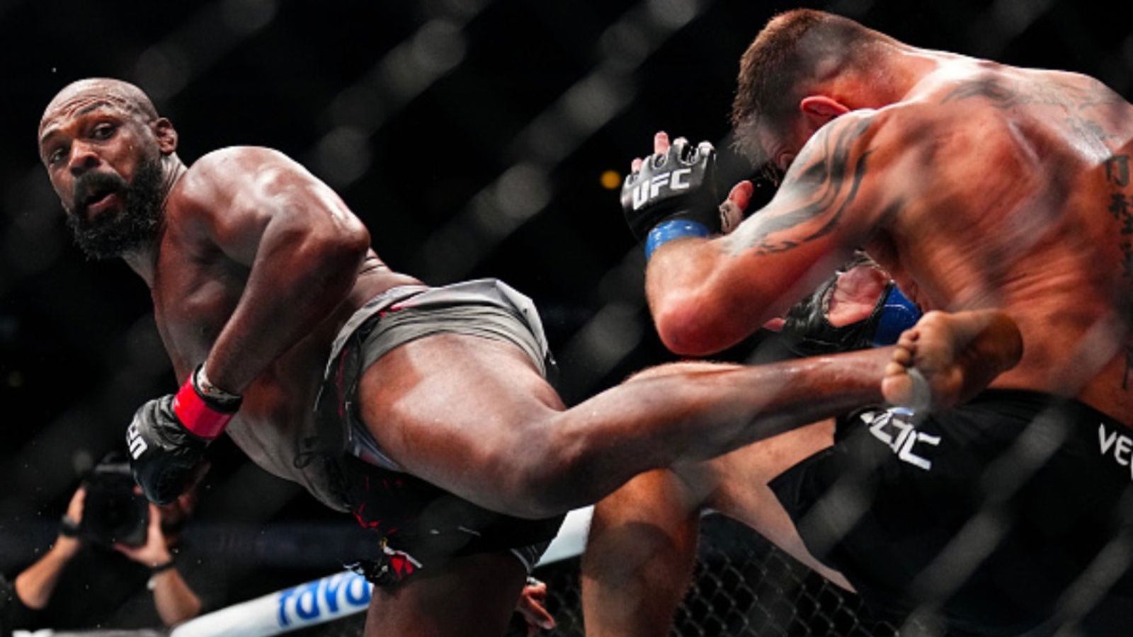 "The hardest punch I ever received," Jon Jones names this UFC veteran as the toughest opponent of his career Jon Jones in the frame (via Getty)