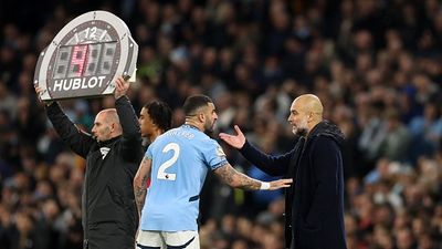 Kyle Walker Reveals the Chat he Had with City Boss Pep Guardiola Ahead of Loan Move to AC Milan, 'City was my family' Kyle Walker and Pep Guardiola in the frame.