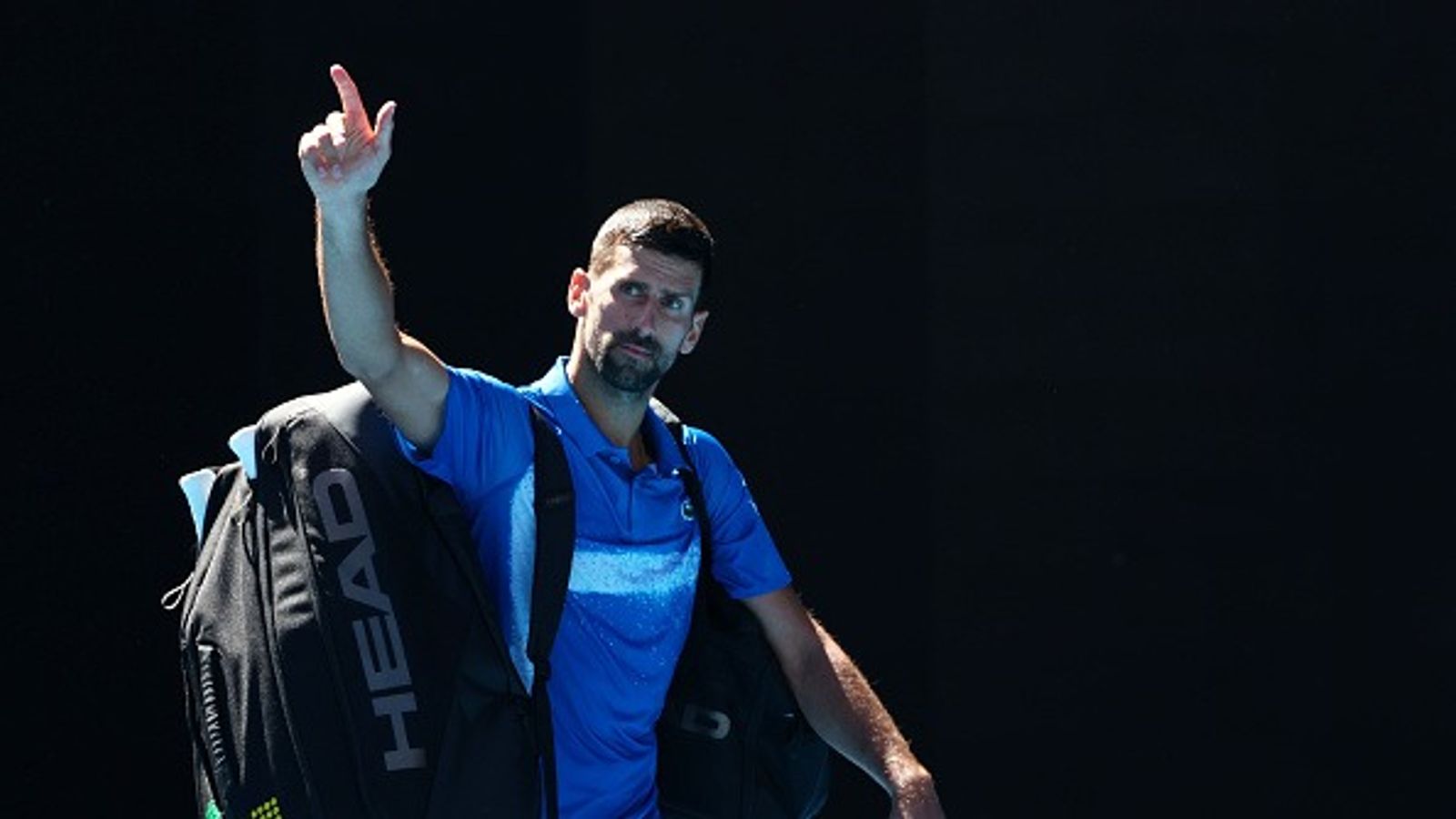 Rafael Nadal's Uncle Toni Criticises Novak Djokovic Over Australian Open Injury Controversy Novak Djokovic in the frame.