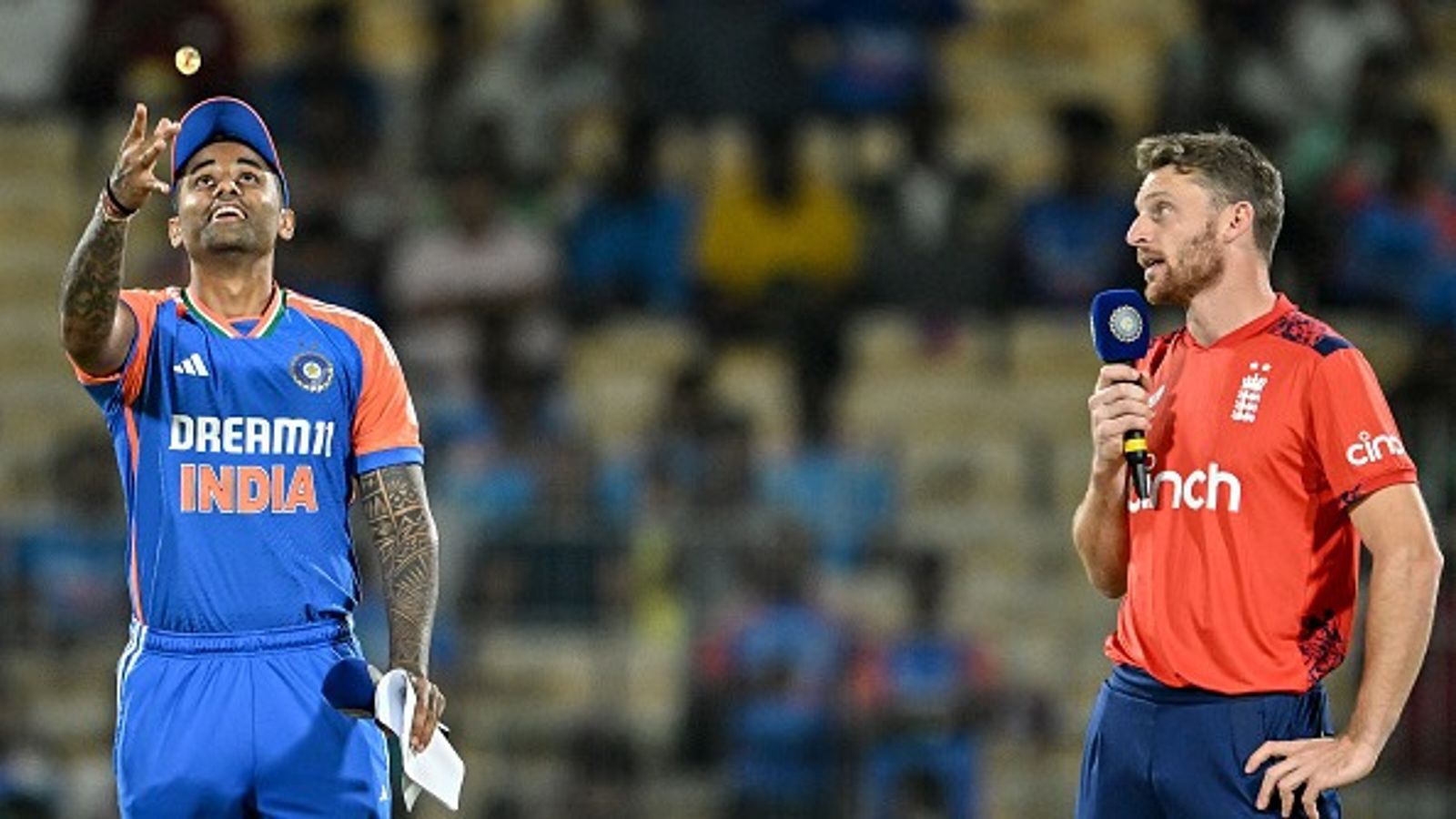 Mohammed Shami makes much-awaited return after 14 months as India win toss and elect to bowl first - check playing XIs Suryakumar Yadav and Jos Buttler in frame
