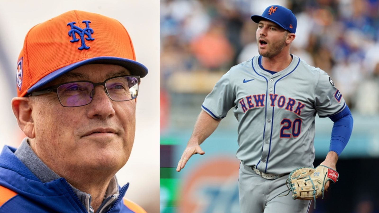 Pete Alonso's free agency saga: Steve Cohen's comments stir controversy Pete Alonso and Steve Cohen in the frame (via Getty)